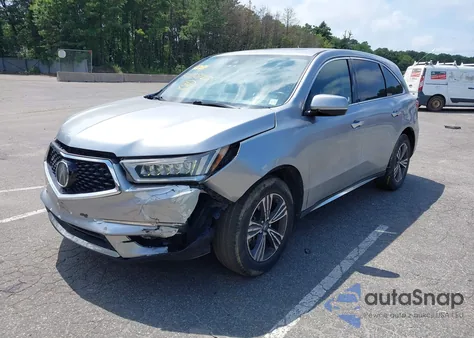 2018 Acura Mdx z USA, uszkodzony, nr VIN 5J8YD3H3XJL002279